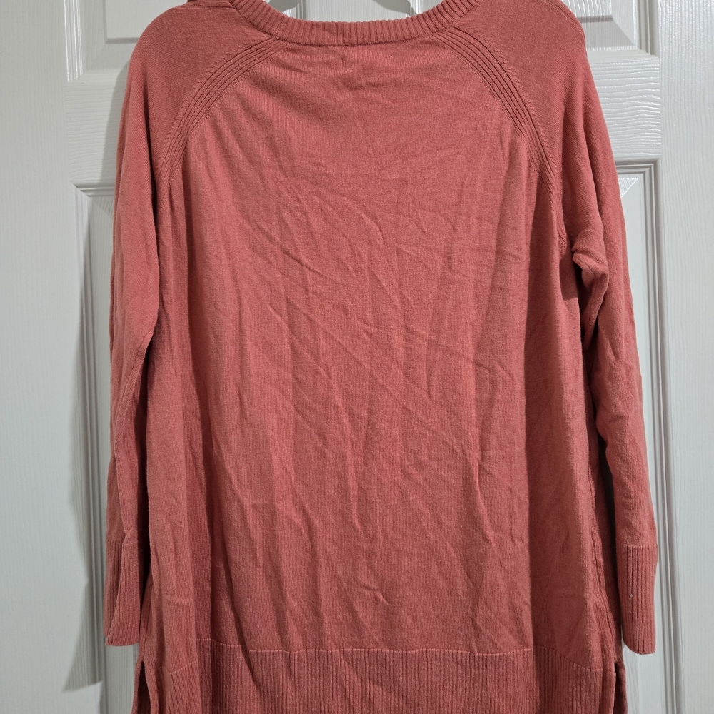 LC Lauren Conrad Warm Coral Sweater - Picture 6 of 9